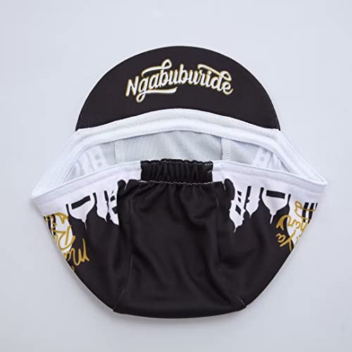 Funny Cycling Cap - Polyester Skull Cycling Hat-Under Helmet -Cartoon Cycling Helmet Liner Breathable&Sweat Uptake - color: Fuu-bb