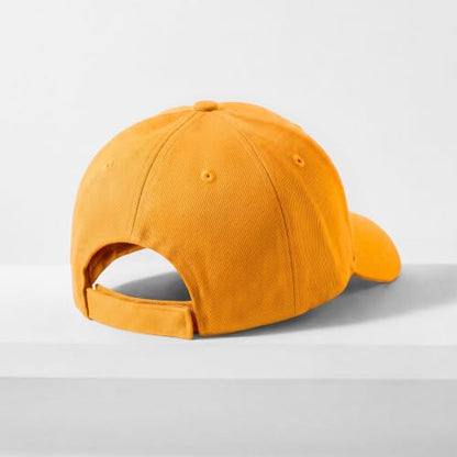 2-Pack Classic Structured Baseball Cap Adjustable Snapback Ball Caps - color: Gold