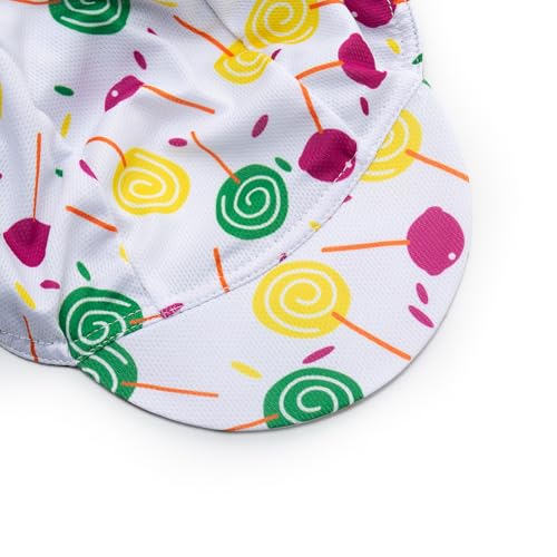 Cycling Cap with Sun Visor, Lightweight Polyester Bike Hat for Men & Women - color: Ck11
