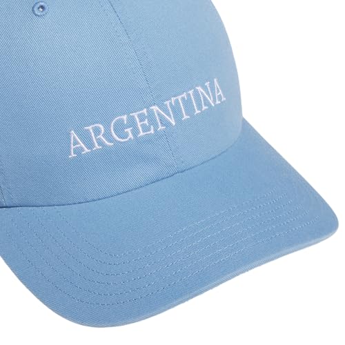 adidas Men's Ultimate Hat Baseball Cap - color: Light Blue/White/Hazy Beige/Argentina