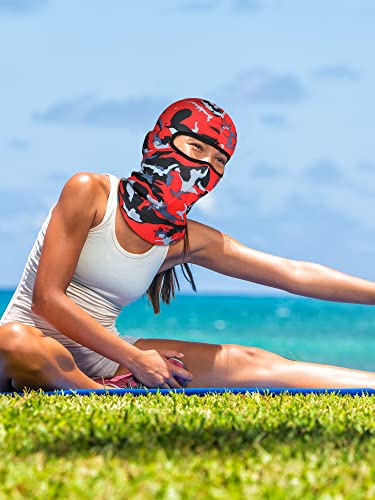 Geyoga 12 Pcs Ski Mask Balaclava Full - color: Chic Color