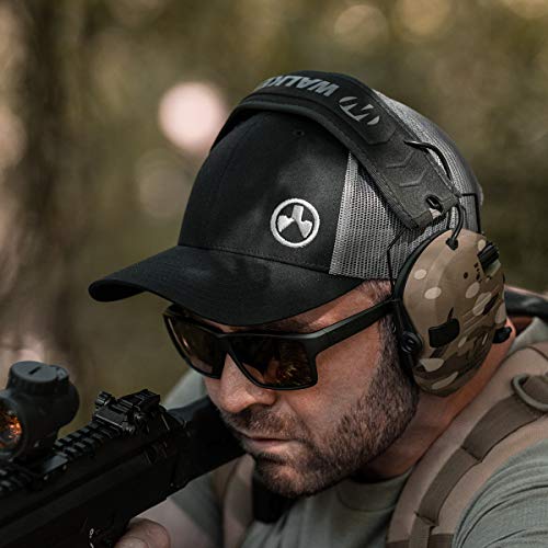 Magpul Trucker Hat Snap Back Baseball Cap, One Size Fits Most - color: Icon Black/Charcoal