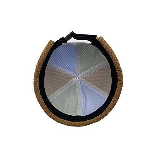 Men Hats Docker Cap Hats Beanie Sailor Cap Worker Hat Rolled Cuff Retro Brimless Hat with Adjustable - color: 304-blue