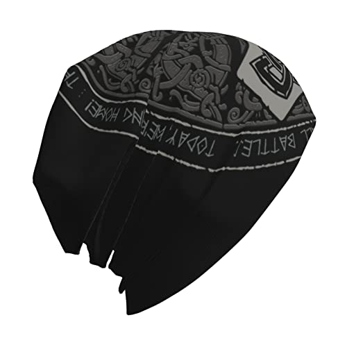Sigouyinei Soft Knit Beanie Hat, Lightweight Winter Hat for Men Women - color: Black15