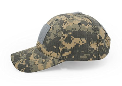 UltraKey Military Tactical Operator Cap, Outdoor Army Hat Hunting Camouflage Baseball Cap - color: Green Digital