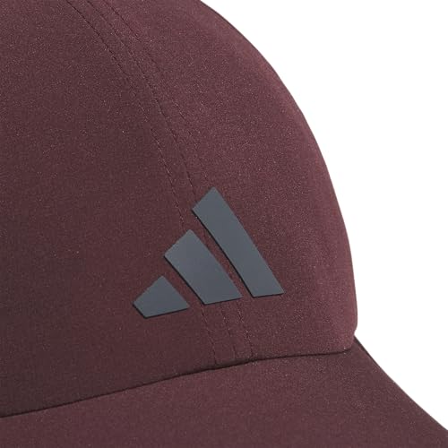 adidas Men's Superlite Hat - color: Aurora Ruby Red/Onix Grey/3