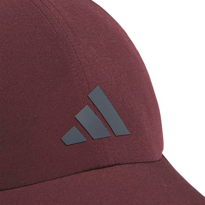 adidas Men's Superlite Hat - color: Aurora Ruby Red/Onix Grey/3