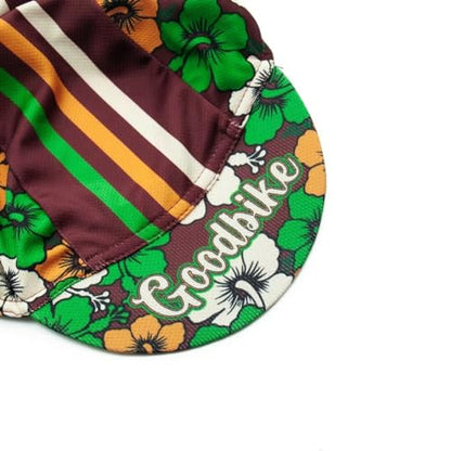Cycling Cap for Man and Woman Cycling Hat Under Helmet-Polyester Breathable Sweat Absorbent - color: Flo-8