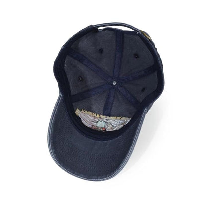 USA 250th Anniversary Baseball Cap Patriotic Embroidered American Hat - color: 3-navy