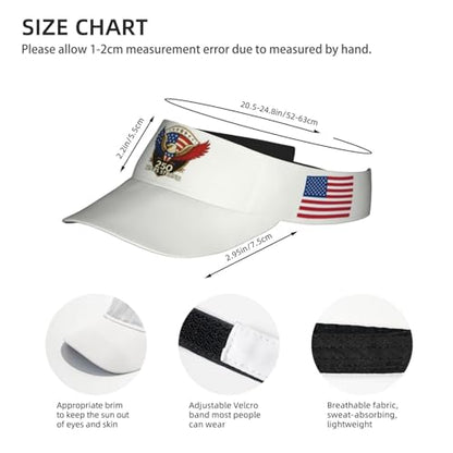 United States 250th Anniversary Hat USA Est 1776 America Patriotic Visor Cap Adjustable Sun Hat for Women Men Sports Beach - color: Black10