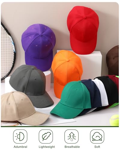 Handepo 24 Baseball Caps Adjustable - color: Novel Color