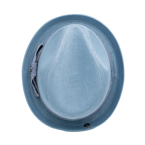 Peter Grimm Depp Fedora Hat - color: Blue Wash, size: Large-X-Large