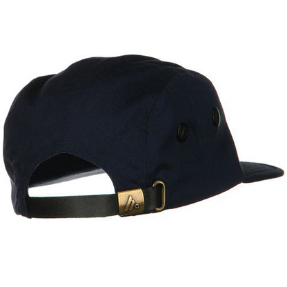 e4Hats.com 5 Panel Camouflage Twill Cap - color: Navy
