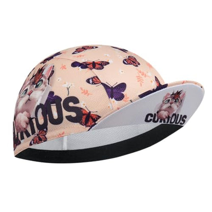 Cycling Cap for Man and Woman Cycling Hat Under Helmet-Polyester Breathable Sweat Absorbent - color: Flo-34