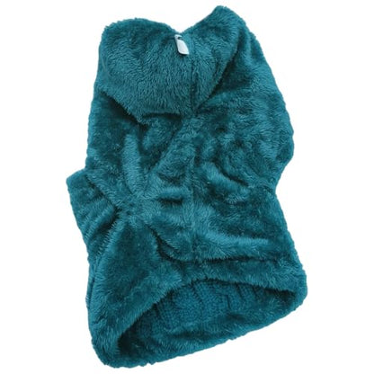 HUAMULAN Women Winter Knit Beanie Hats One Piece Fleece Lined Balaclavas - color: Teal