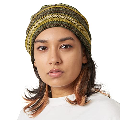 CHARM Men Summer Beanie Knit - color: Yellow