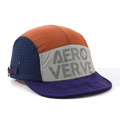 Short Brim Baseball Cap Soft Lightweight 5 Panel Hats Multi Color Quick Dry Summer Hat Waterproof Snapback Cadet Cap - color: Mg-dym2601-orange