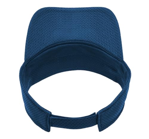 Runner Running Sport Sun Visor - color: Navy Blue