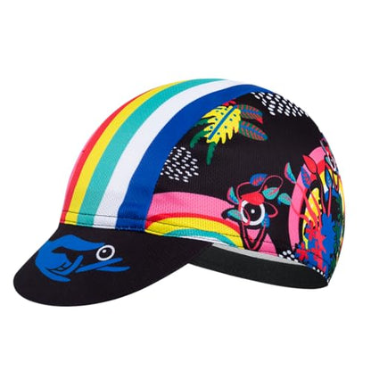 Cycling Cap for Man and Woman Cycling Hat Under Helmet-Polyester Breathable Sweat Absorbent - color: Bplan-26