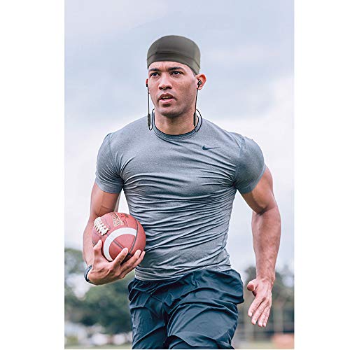 3 Pack Cooling Skull Cap Helmet Liner Sweat Wicking Breathable Hat for Men - color: Black+olive Green+sandy