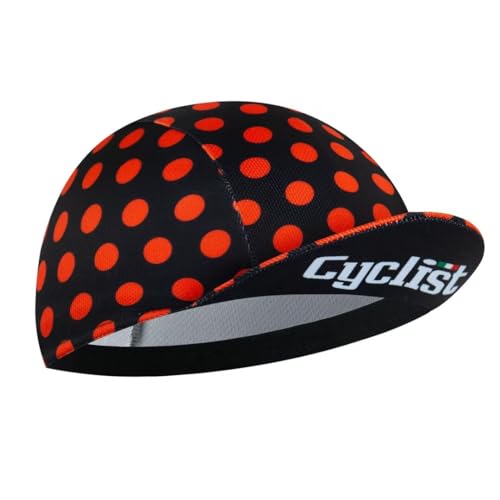 Cycling Cap for Man and Woman Cycling Hat Under Helmet-Polyester Breathable Sweat Absorbent - color: Bplan-17