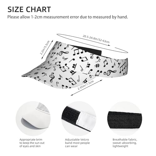 Gianlaima Funny Golf Sun Visor Hat for Women Men - color: Black18