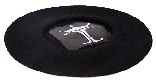 TOP HEADWEAR Wool Blend French Bohemian Beret - color: Black