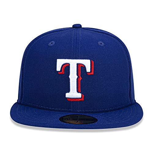 New Era Mens New York Yankees MLB Authentic Collection 59FIFTY Cap, Adult, Scarlet - color: Blue, size: 7 7/8