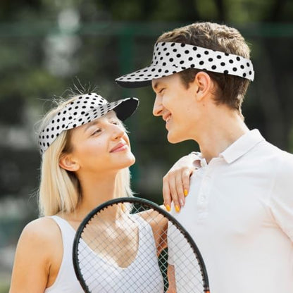 Leopard Print Sunscreen Visor Cap Adjustable Empty Top Athletic Beach Hat - color: 10