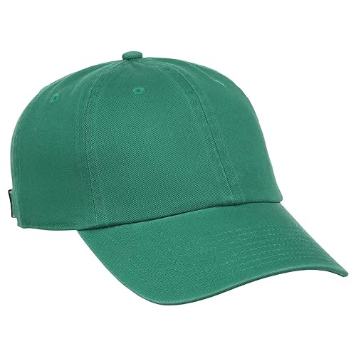 Lids Blank Baseline Dad Adjustable Strapback Hat - color: Kelly Green