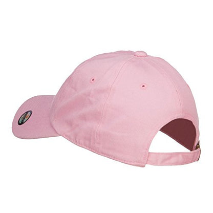 Nissi Unstructured Cotton Twill Washed Cap - color: Lt Pink