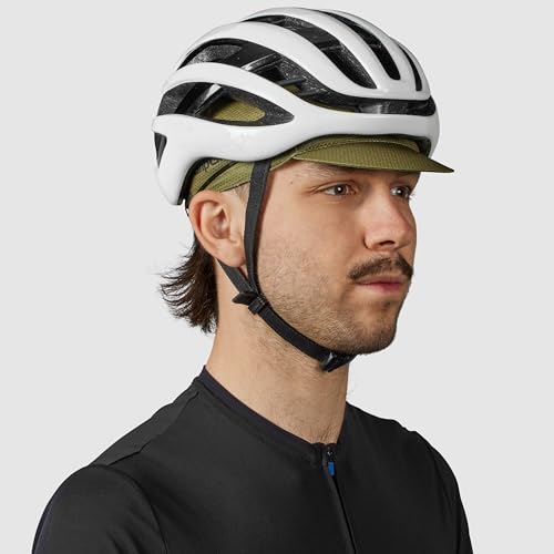 GripGrab Summer Cycling Cap - UV Protection Under-Helmet Bicycle Visor Hat - color: Olive Green, size: Small-Medium
