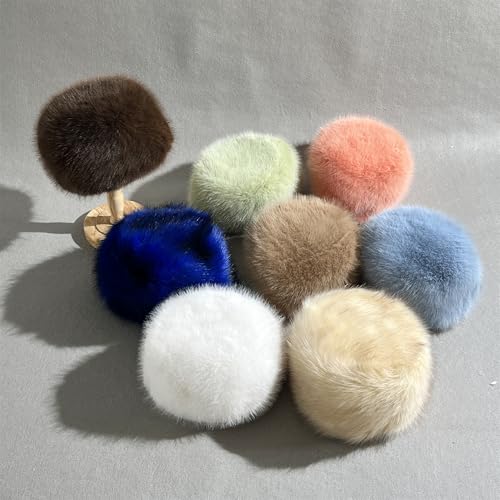 Women's Winter Faux Fur Cossack Russian Style Hat, Soft Stretch Warm Cap - color: Light Green