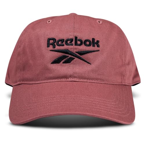Reebok Classic Logo Hat | Mens | Womens | Adjustable | Breathable | Everyday | Low Profile | Cotton Twill - color: Rose Pink