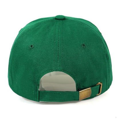 Women's Men's Fashion Baseball Cap Adjustable Strapback Hats Dad Hat Visor Sports Hat - color: Green