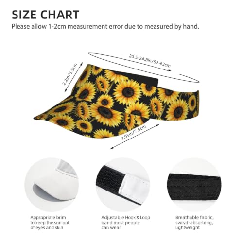 Leopard Print Sunscreen Visor Cap Adjustable Empty Top Outdoor Sports Hat - color: 12