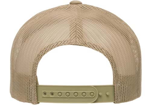 L2K Classics Plain Trucker Mesh Cap Baseball Cap - Mens Hats Trucker Hats for Men - color: Khaki