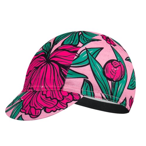 Cycling Cap with Sun Visor, Lightweight Polyester Bike Hat for Men & Women - color: Ck8