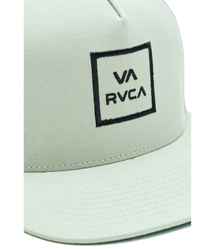 RVCA Men's VA All The Way Trucker Hat - color: Light Olive