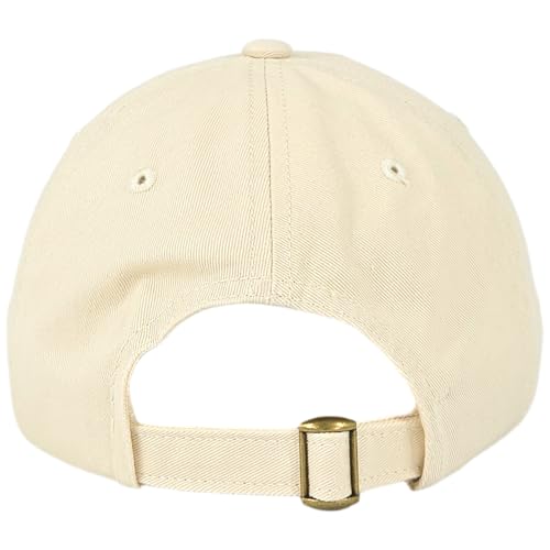 E BY ELIDAN Two Tone Dad Hat, Low Profile Baseball Cap - color: Stone Navy