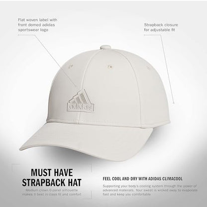 adidas Women's Must Have Hat - color: Alumina Beige/Grey/White