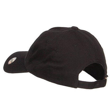 Nissi Unstructured Cotton Twill Washed Cap - color: Black