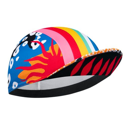 Cycling Cap for Man and Woman Cycling Hat Under Helmet-Polyester Breathable Sweat Absorbent - color: Bplan-23