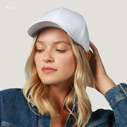 2-Pack Classic Structured Baseball Cap Adjustable Snapback Ball Caps - color: Black
