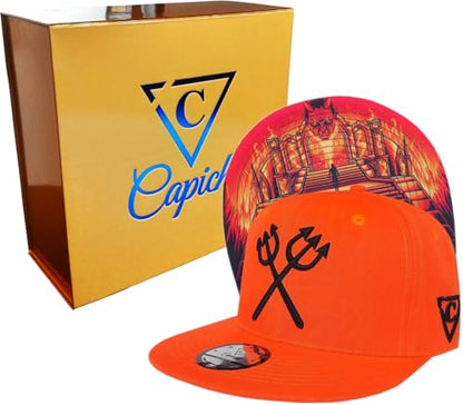 Capiche [99+ Variations] Special Series Snapback Cap - One Size Unisex Men - color: Devils Gate