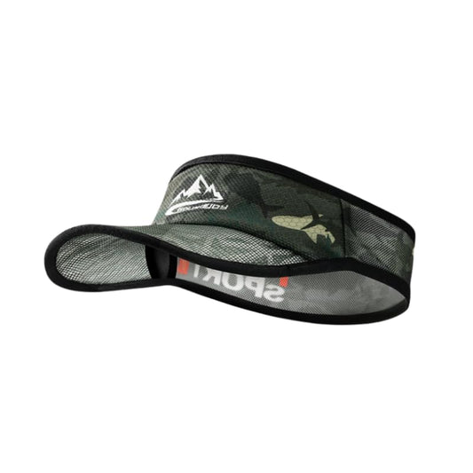 Sport Sun Visor Hats for Men Women Headsweats Sunvisor Cap for Men Women Sun Visors for Running, Golf, Tennis, Softball - color: Green-fish (Towel Cloth)