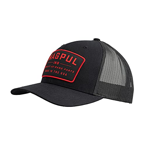 Magpul Trucker Hat Snap Back Baseball Cap, One Size Fits Most - color: Go Bang Black