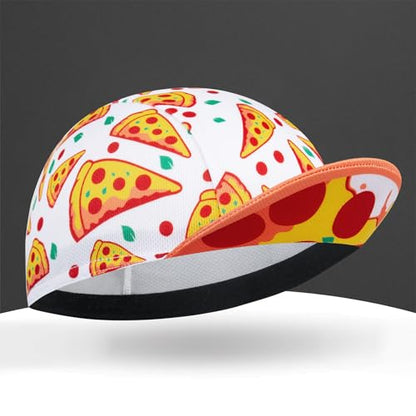 Cycling Cap with Sun Visor, Lightweight Polyester Bike Hat for Men & Women - color: Ck6