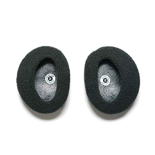 EarCaps Fleece Bandless Ear Warmers/Ear Muffs For Men & Women - color: Smoke, size: Medium