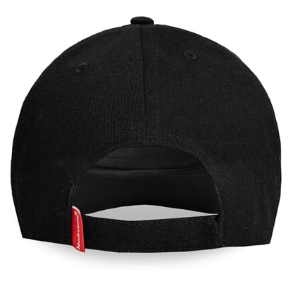 Headsweats Dad Hat – Men's Embroidered Twill Baseball Cap, Adjustable Strapback, Lightweight, Breathable - color: Black/Colorado